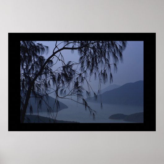 China Blue Poster (Vorne)