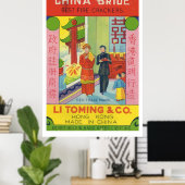 China Bride (Vintag chinesischer Firecracker) Poster (Heimbüro)