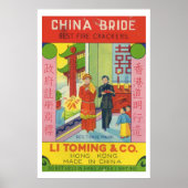 China Bride (Vintag chinesischer Firecracker) Poster (Vorne)