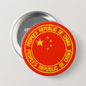 China Button (Vorne & Hinten)