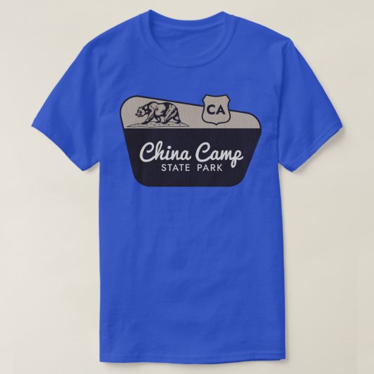 China Camp Staat Park California T-Shirt (Design vorne)