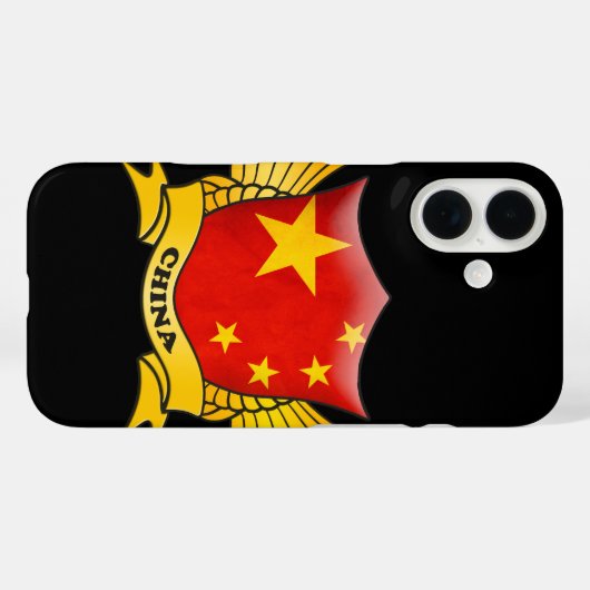 China Case-Mate iPhone Hülle (Rückseite (Horizontal))