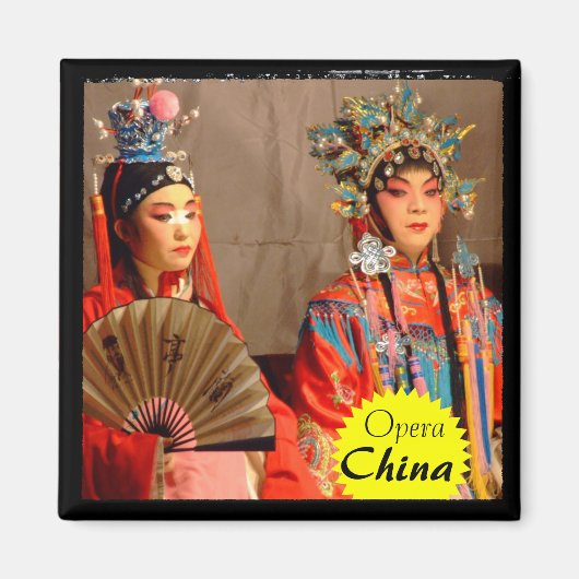 China, Chengdu, traditionelle chinesische Oper (Ma Magnet (Vorne)
