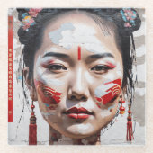 China Chic Glasuntersetzer (Vorderseite)