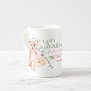 China Chihuahua Mommy Birthday Tasse