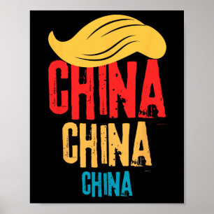 China China China Trump Rezession 2025  Poster