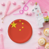 China (chinesisch) Flagge Pappteller (Party)