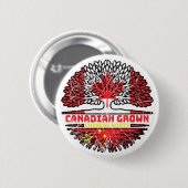 China Chinesisches kanadisches Treuhandflagge Button (Vorne & Hinten)