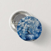 China Chinoiserie Cherry Button (Vorne & Hinten)