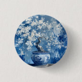 China Chinoiserie Cherry Button (Vorderseite)