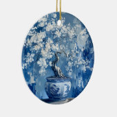 China Chinoiserie Cherry Keramik Ornament (Rechts)