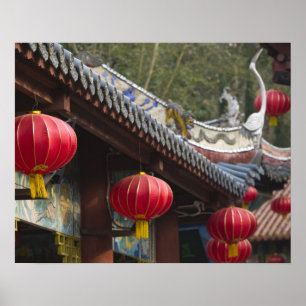 CHINA, Chongqing Province, Fengdu. Fengdu Ghost Poster