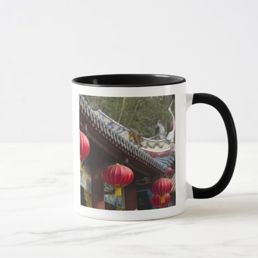 CHINA, Chongqing-Provinz, Fengdu. Fengdu Geist Tasse (Rechts)