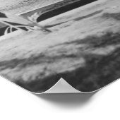 China Clipper Festmachen auf Hawaiianinsel Poster (Ecke)