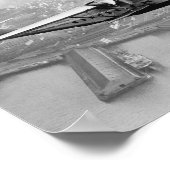 China Clipper Flying Boat Over San Francisco 1922 Poster (Ecke)