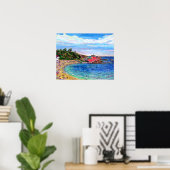 China Cove Newport Beach Poster (Heimbüro)