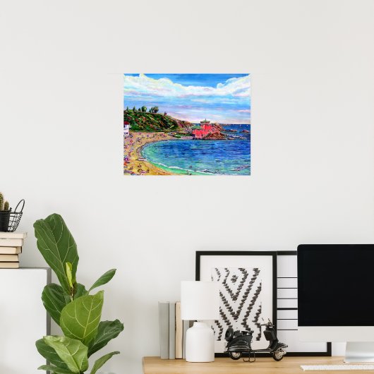 China Cove Newport Beach Poster (Heimbüro)