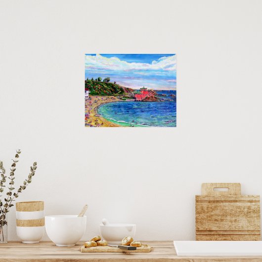 China Cove Newport Beach Poster (Küche)