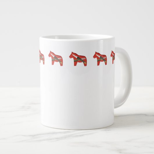 China-Cup der Holzschuber Jumbo-Tasse (Vorderseite Rechts)