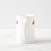 China Dala Horse Bone Tasse (Rückseite)
