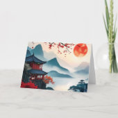 China Dankeskarte (Vorderseite)