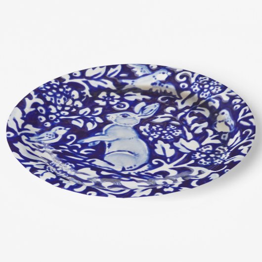 China Dedham Paper Plate Pappteller (Schrägansicht)