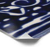 China Dedham Tile Art Poster (Ecke)