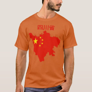 China der Provinz Sichuan T-Shirt