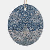 China des Kaiserdrachendesigns im Detail 19. Jahrh Keramik Ornament (Links)