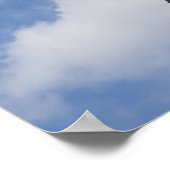 China des Weltfinanzzentrums in Shanghai Poster (Ecke)