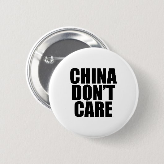 China Dont Care Button (Vorne & Hinten)