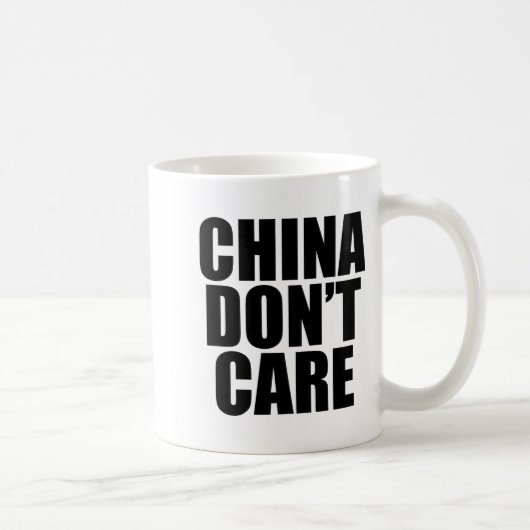 China Dont Care Kaffeetasse (Rechts)