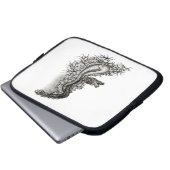 China-Drache Laptopschutzhülle (Vorne Knopf)
