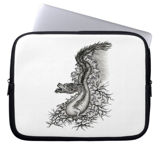 China-Drache Laptopschutzhülle (Vorderseite)