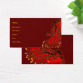 China Drachenrot und Golddesign (Schreibtisch)