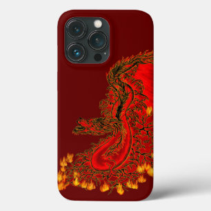 China Drachenrot und Golddesign Case-Mate iPhone Hülle