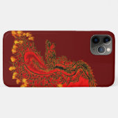 China Drachenrot und Golddesign Case-Mate iPhone Hülle (Rückseite (Horizontal))