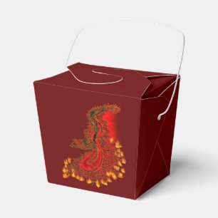 China Drachenrot und Golddesign Geschenkschachtel