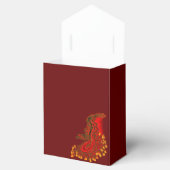China Drachenrot und Golddesign Geschenkschachtel (Geöffnet)