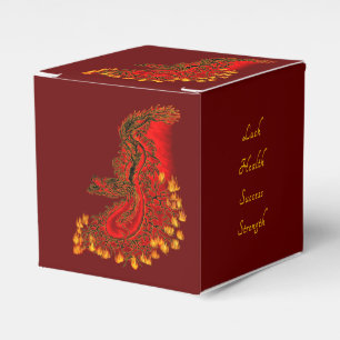 China Drachenrot und Golddesign Geschenkschachtel