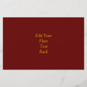 China Dragon , 2024 Jahr des Drachen Flyer (Hinten)