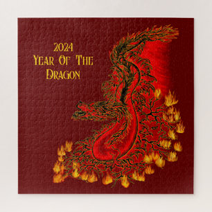 China Dragon , 2024 Jahr des Drachen Puzzle