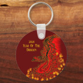 China Dragon , 2024 Jahr des Drachen Schlüsselanhänger (Rückseite)