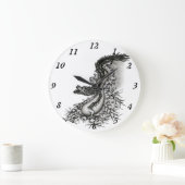 China Dragon Große Wanduhr (Zuhause)