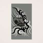 China Dragon im Tattoostil (Rückseite)