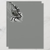 China Dragon im Tattoostil (Vorne/Hinten)