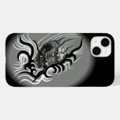 China Dragon im Tattoostil Case-Mate iPhone Hülle (Rückseite (Horizontal))