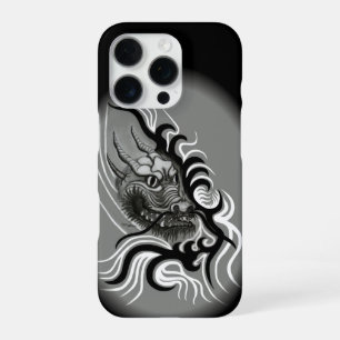 China Dragon im Tattoostil iPhone 16 Pro Hülle