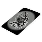 China Dragon im Tattoostil Magnet (Linke Seite)