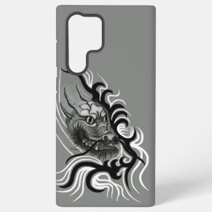 China Dragon im Tattoostil Samsung Galaxy Hülle